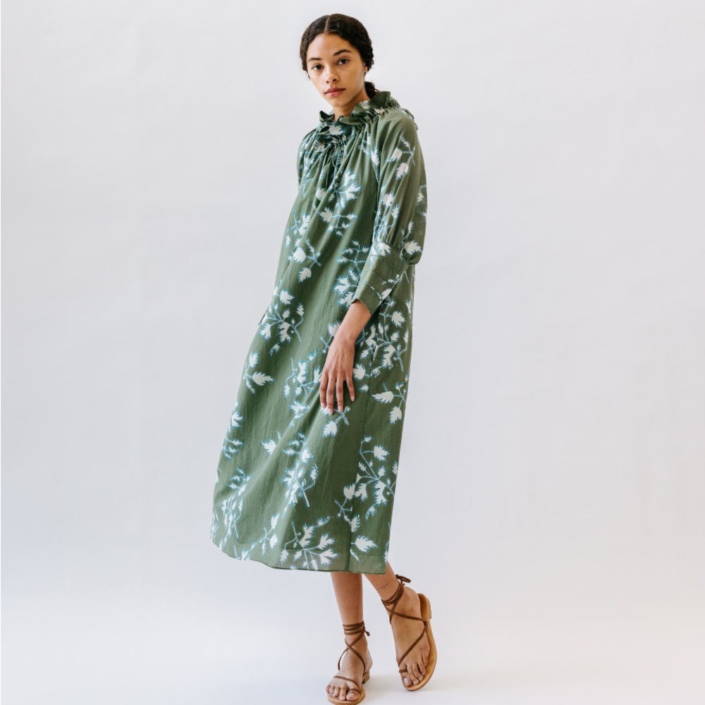 MIRTH Vienna High Neck Midi Dress